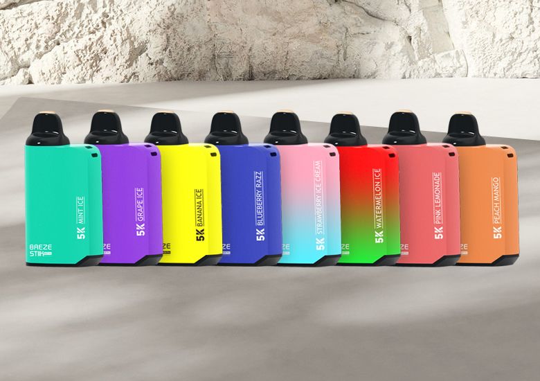 Breze Stiik Box Pro 5000 puffs Mesh Coil