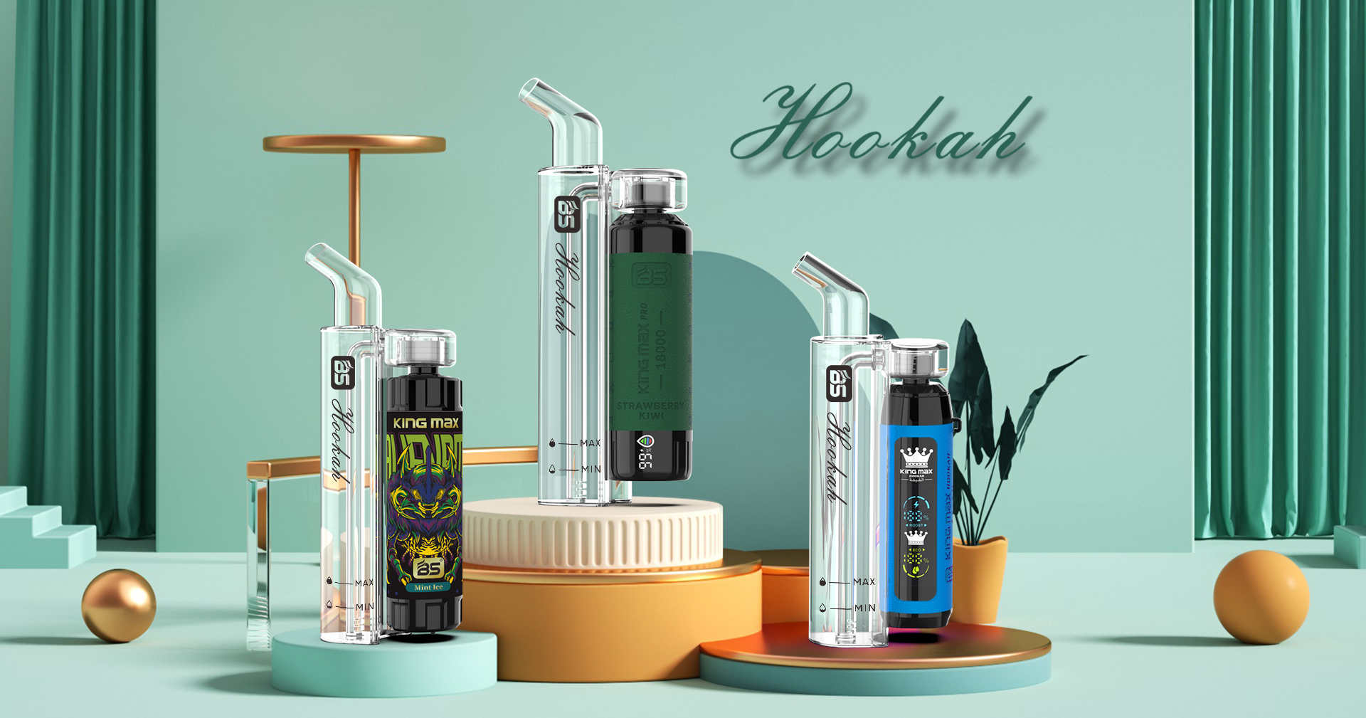BS Water Glass Hookah